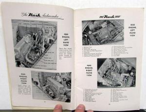 1946 Nash Series 4640-4660 Owners Manual Care & Operation Original Rare