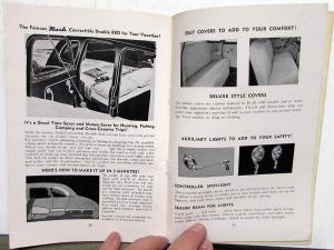 1946 Nash Series 4640-4660 Owners Manual Care & Operation Original Rare