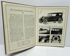 1924 Peerless Motor Cars Sales Brochure with Envelope