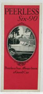 1927 Peerless Six 90 Roadster Phaeton Coupe Sedan Landaulet Sales Brochure Orig