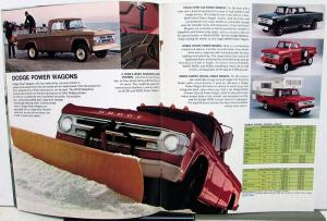 1970 Dodge Truck Pickups Adventurer Power Wagon & Stakes Sales Brochure Original