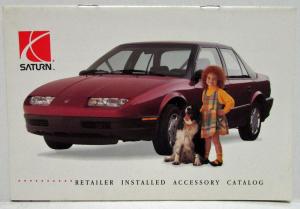 1990 Saturn Retailer Installed Accessory Catalog