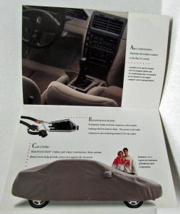 1990 Saturn Retailer Installed Accessory Catalog