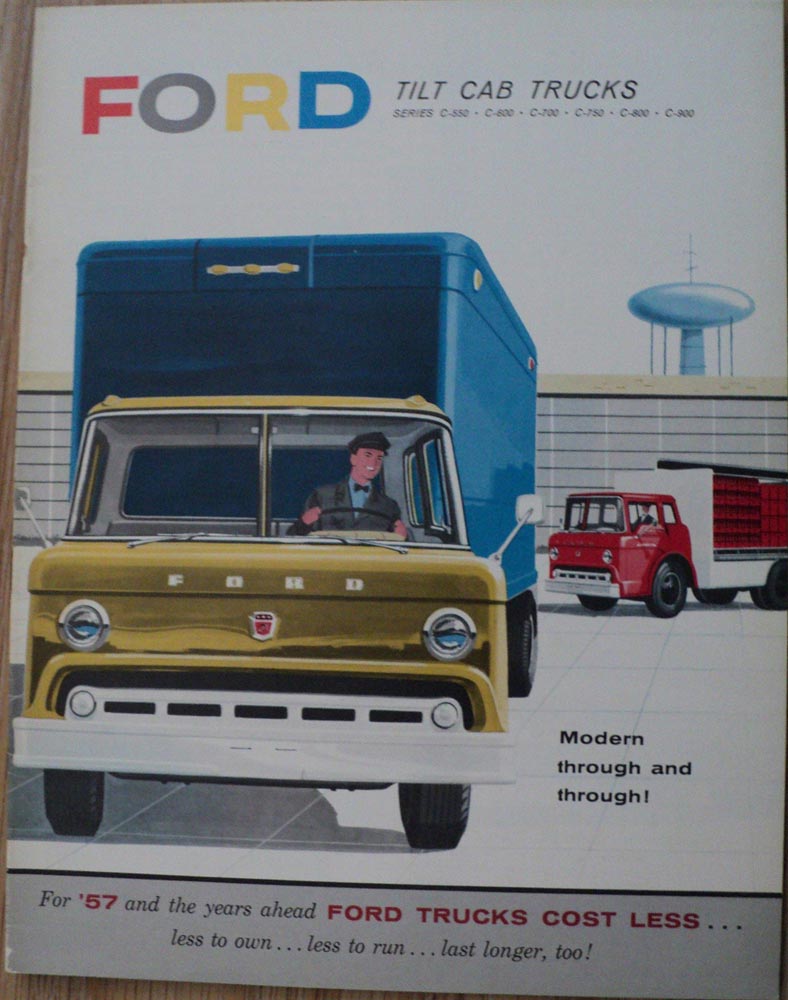 1957 Ford sales brochure #8