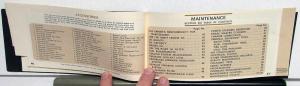 1968 Lincoln Continental Owners Manual Care & Operation Maintenance Original