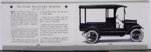 1924 Star Touring Roadster Coupe Sedan Wagon Chassis Sales Brochure Original