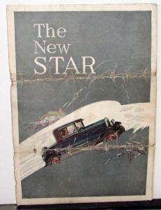 1927 Star Car Sedan Roadster Coupe Features Specifications Sales Brochure Orig
