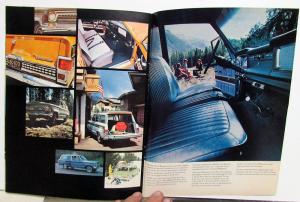 1972 Jeep Full Line Original Sales Brochure Jeep Commando Wagoneer Truck 4X4