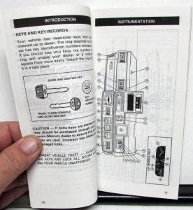 1986 Lincoln Mark VII Owners Manual Care & Operation Original