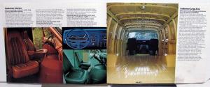 1977 Dodge Truck Tradesman Van Maxivan Street Van B100 B200 B300 Sales Brochure