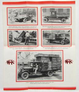 1922-1923 Websteel Wheels for the Chevrolet Truck Sales Folder