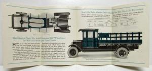 The Martin-Parry Extension for 1927 Chevrolet One-Ton Chassis Sales Folder