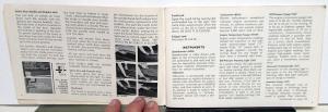 1973 AMC Gremlin Javelin Hornet AMX Owners Manual Care & Operation Original