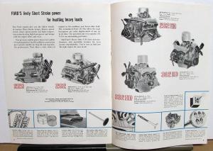 1959 Ford F Series Trucks Med & Heavy Duty Conventional Sales Brochure Original