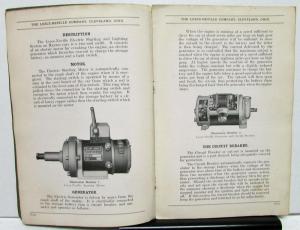 1916-17 Leece Neville Electric System On Haynes Automobiles Owners Manual