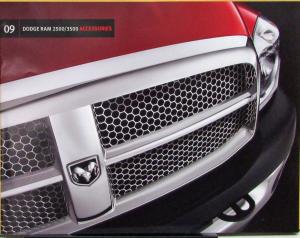 2009 Dodge RAM 2500/3500 Accessories Color Sales Brochure Original