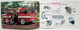 1961 Chevrolet Trucks Custom Features Accessories Sales Brochure