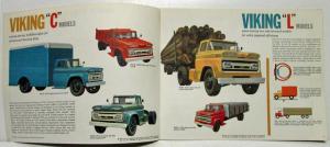 1961 Chevrolet Trucks Chassis Cabs Stake Models Series C and L Sales Brochure