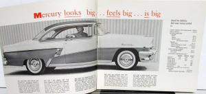 1956 Mercury Dealer Sales brochure Big Facts Features Specs Full Line