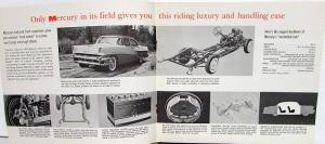 1956 Mercury Dealer Sales brochure Big Facts Features Specs Full Line