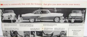 1956 Mercury Dealer Sales brochure Big Facts Features Specs Full Line