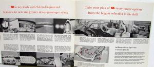 1956 Mercury Dealer Sales brochure Big Facts Features Specs Full Line