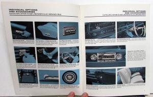 1964 Pontiac Accessories Brochure Catalog Group Packages Catalina Grand Prix