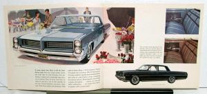 1964 Pontiac Wide-Track Bonneville Star Chief Catalina Grand Prix Wagon Brochure