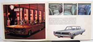 1964 Pontiac Wide-Track Bonneville Star Chief Catalina Grand Prix Wagon Brochure