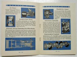 1929 DeSoto Six Features Design Construction Sales Brochure Original