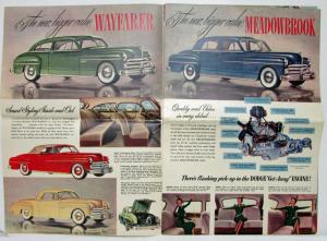 1950 Dodge Presenting the New Bigger Value Sales Brochure