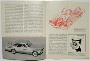 1961 Dodge Lancer Compact and Powerful Sales Brochure