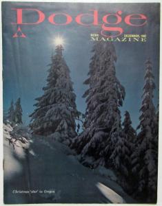 1962 Dodge News Magazine December Issue