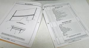 Grumman Olson Kurbmaster Chevrolet P30 Parts Book Panel Van Delivery Original