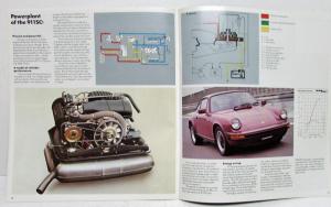 1982 Porsche 911 SC Dealer Prestige Sales Brochure Features Specs Original