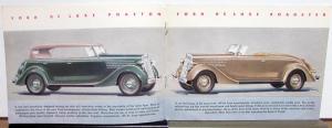 1935 Ford V8 A New Kind of Modern Motor Car Sales Brochure