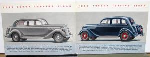 1935 Ford V8 A New Kind of Modern Motor Car Sales Brochure