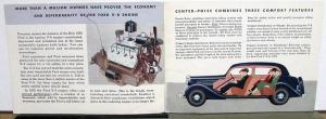 1935 Ford V8 A New Kind of Modern Motor Car Sales Brochure