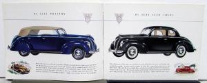 1938 Two New Ford V8 Cars Sales Brochure - Smaller Version