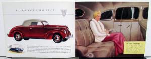 1938 Two New Ford V8 Cars Sales Brochure - Smaller Version