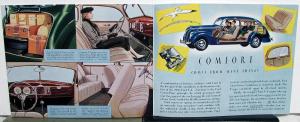 1938 Two New Ford V8 Cars Sales Brochure - Smaller Version