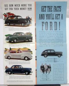 1941 Ford Its a Big New Car Sales Folder