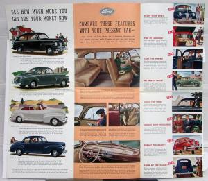 1941 Ford Its a Big New Car Sales Folder