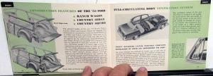 1953 All the Facts About the Completely New 53 Ford Sales Brochure for Salesmen