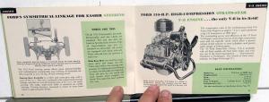 1953 All the Facts About the Completely New 53 Ford Sales Brochure for Salesmen