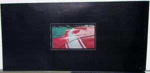 1968-69 Triumph TR-250 Dealer Sales Brochure Convertible Features & Options Rare