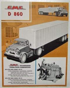 1959 GMC D 860 Spec Sheet