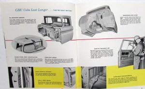 1960 GMC BW5500 LW5500 Tandem Axle Trucks Tractors Sales Brochure Original