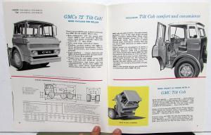 1960 GMC BW5500 LW5500 Tandem Axle Trucks Tractors Sales Brochure Original