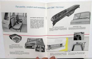 1960 GMC BW5500 LW5500 Tandem Axle Trucks Tractors Sales Brochure Original